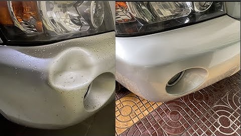 LifeHacks - Easy way for using Boiling Water to Get Car Dents Out - How to fix dent car