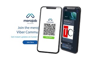 How to Join merojob Viber Community