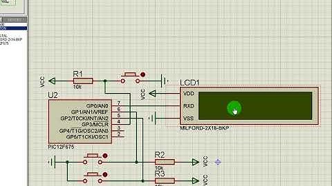 Menú en LCD serial con PIC12F675 programado en PBP