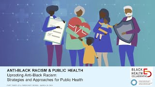 NCCDH Webinar series on anti-Black racism and public health part 3: Uprooting anti-Black racism