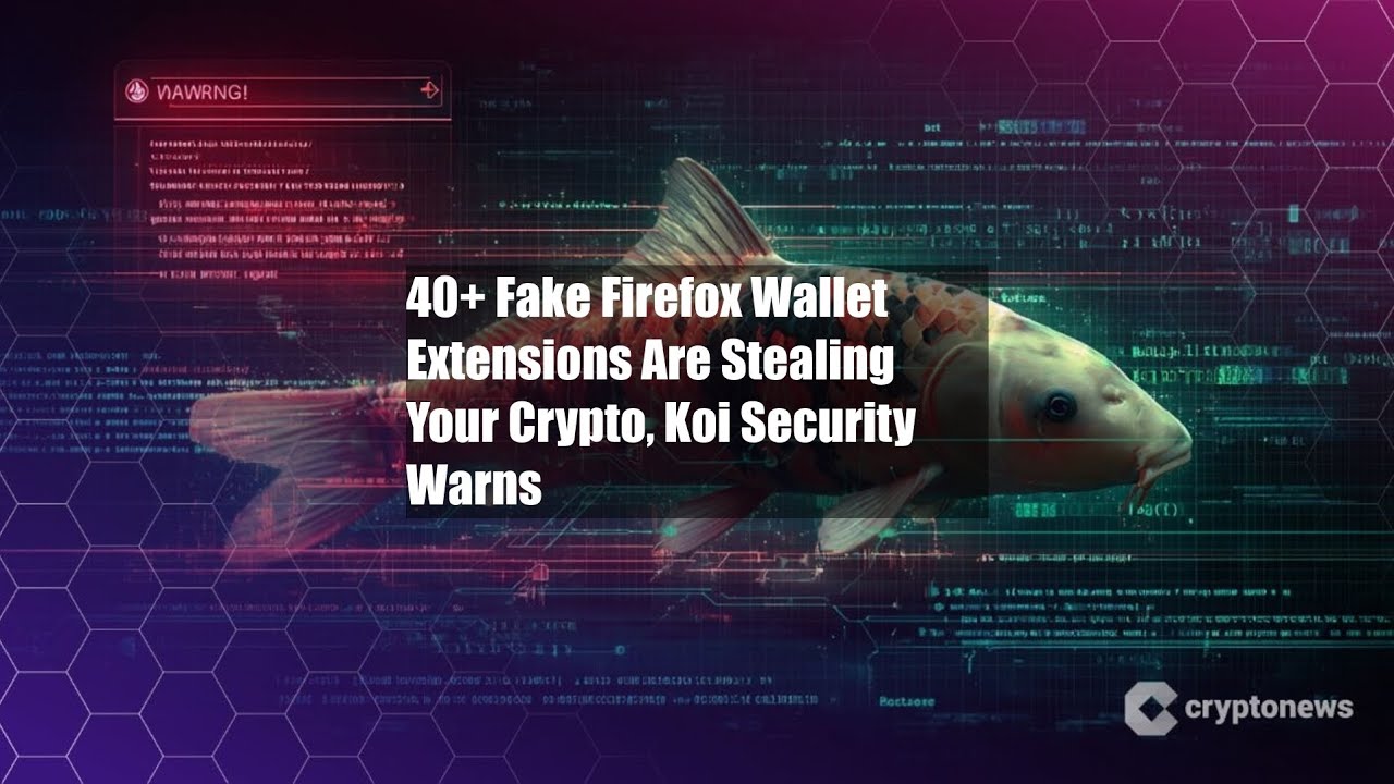40+ Fake Firefox Wallet Extensions Are Stealing Your Crypto, Koi - YouTube