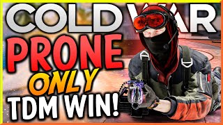 COLD WAR - &quot;PRONE ONLY TEAM DEATHMATCH WIN!&quot; - Team Challenge #10 (COLD WAR PRONE ONLY TDM WIN)