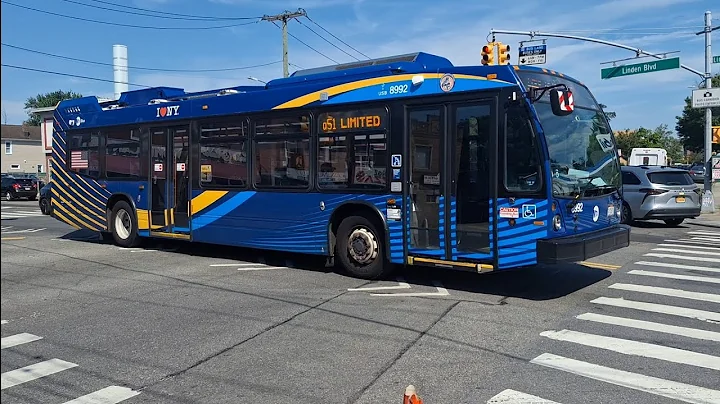 MTA Bus: 2023 Novabus LFS #8992 on the Q51