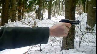 Semi-automatic Beretta M1934 Testing (9mm short) Resimi