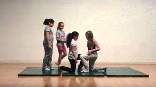 Acrosport CM2B (LTM - Abu Dhabi): Rita Noor, Maïlis, Elissar et Maëliss