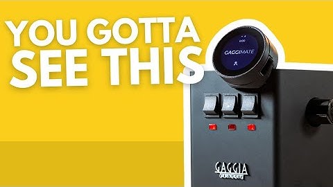 Another Ultimate Gaggia Mod? The Gaggimate