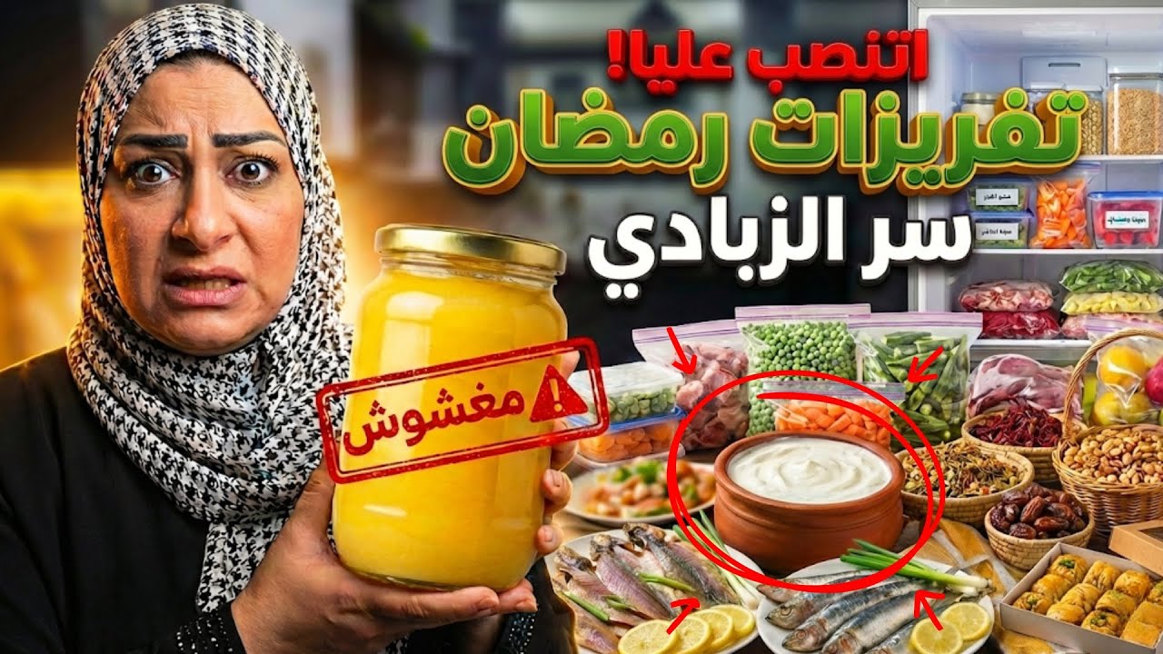 ⚠️روتيني قبل رمضان🌙اتنصب عليا في السمنة البلدي😱 وسر الزبادي الكريمي وتخليل الفسيخ والسردين لأول مرة