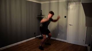 double kickback burpee