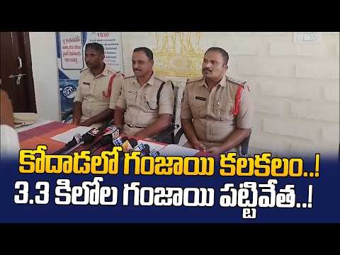 కోదాడలో గంజాయి కలకలం..! 3.3 కిలోల గంజాయి పట్టివేత..! | Suryapet News | @Hit TV Telugu News