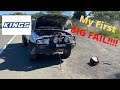 My First 4WD FAIL- Kings Domin8r X Winch + D22 Navara Winch Cradle