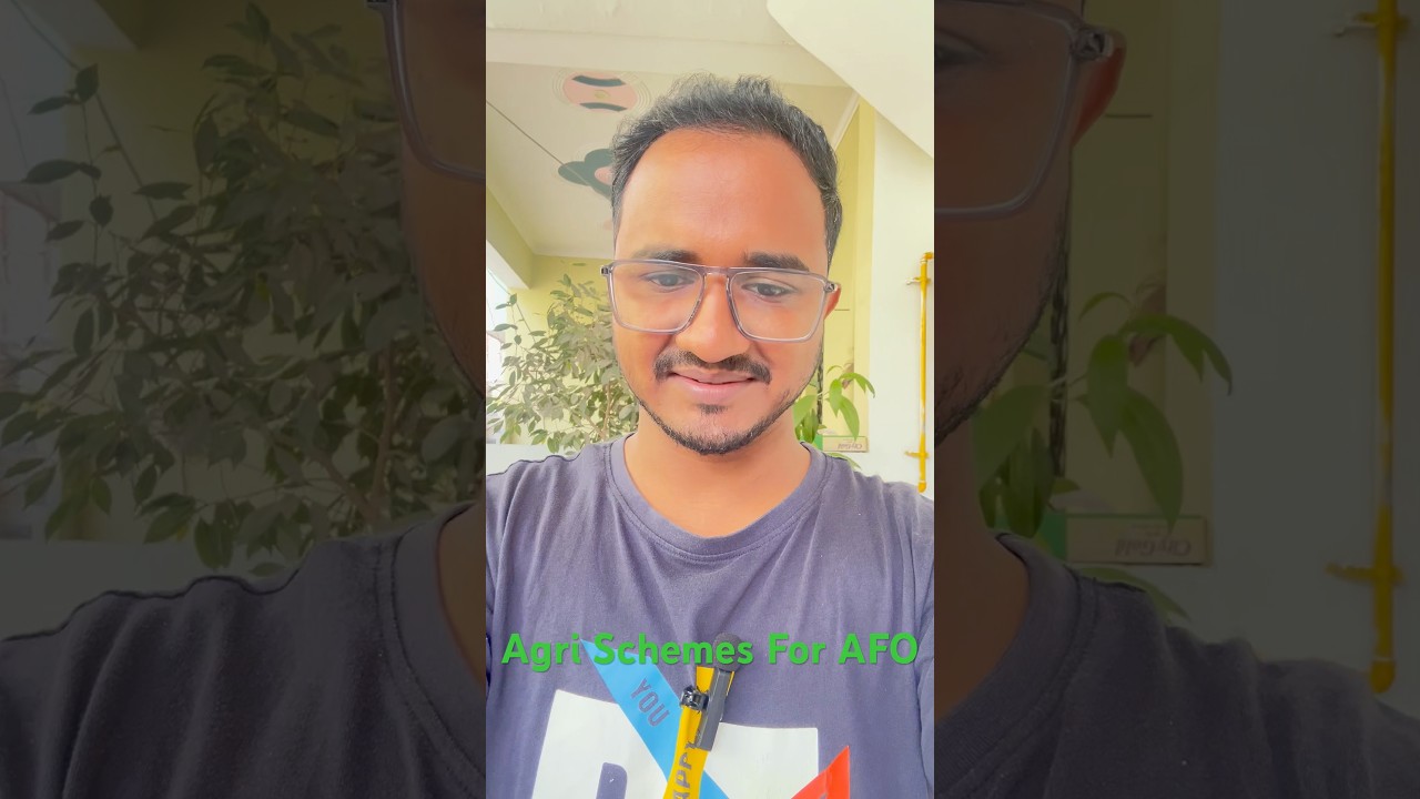 IBPS AFO 2024 ll Important Agri Schemes ll 