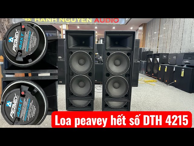 Loa Peavey DTH 4215 dòng loa 4 số.Hết số của hãng. Sử dụng củ