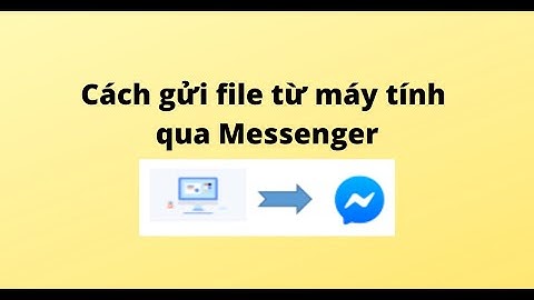 Cách gửi file từ máy tính qua Messenger