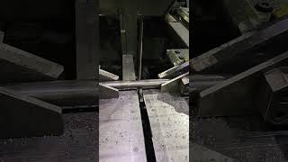 bandsaw repetitiveness 💪 #bandsaw #steel #work #danzig #tools #metalworking