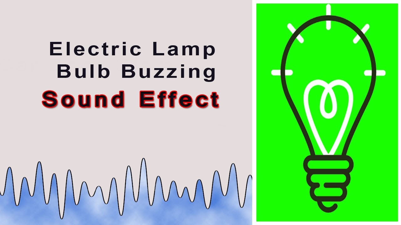 Elevate Your Audio with a Free Electric Lamp Bulb Buzzing Sound Effect