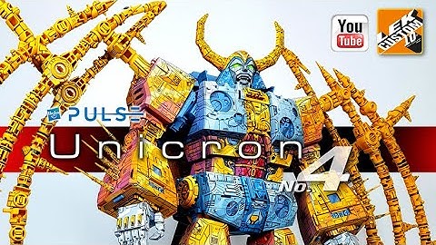Custom Cel-shaded Transformers War for Cybertron UNICRON No.04  Haslab  by LEK Custom Toys 2021