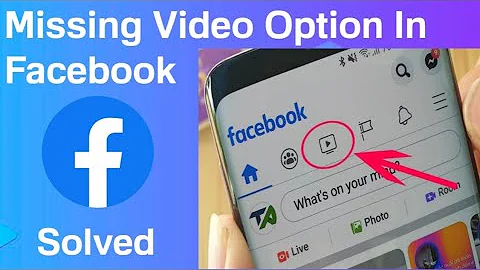 Not Showing Video Option In Facebook How To Solve Video Option not Show In Facebook