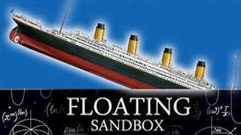 Playing Floating Sandbox with my ship pack | Floating Sandbox