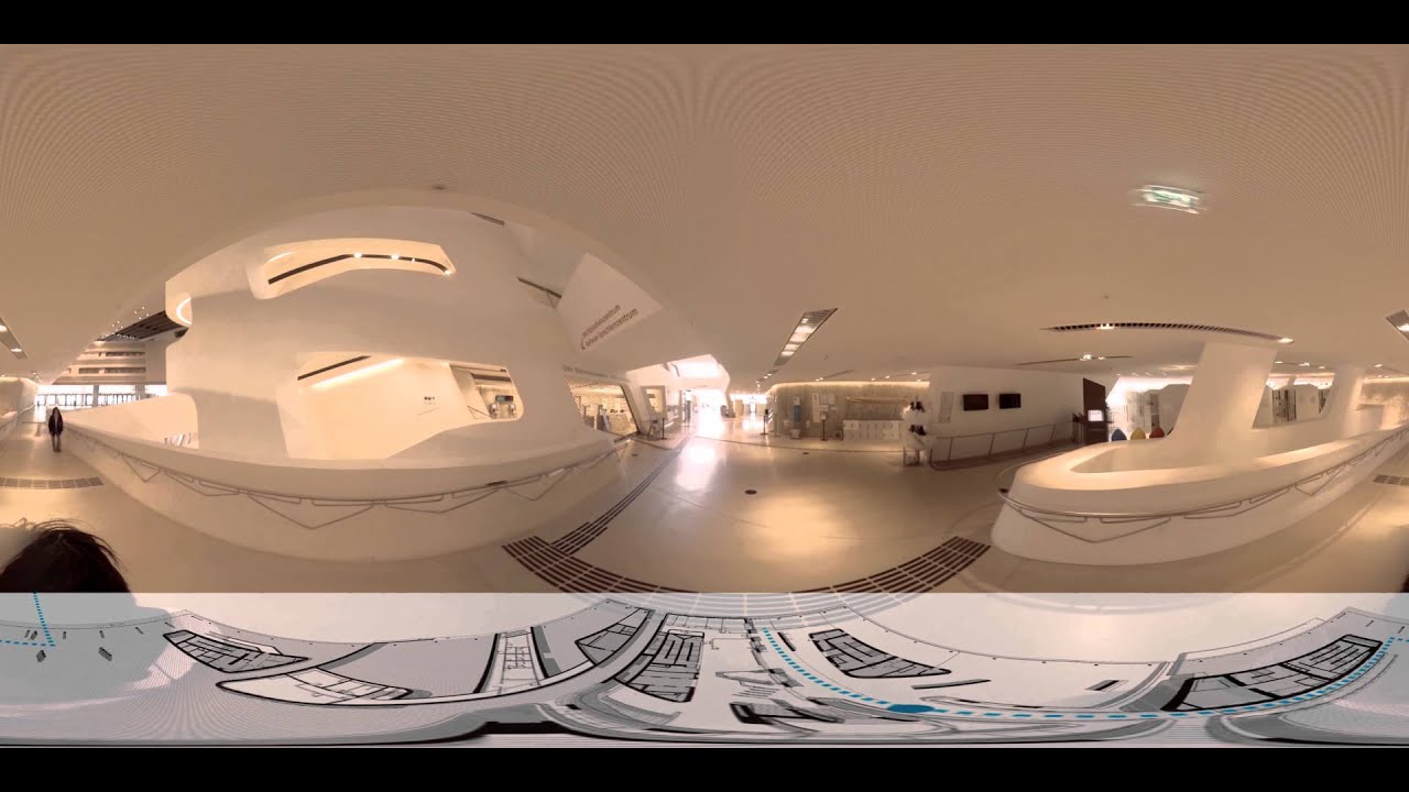 360 on Plan: Learning Center in Vienna by Zaha Hadid, part 1 (interactive panorama video)