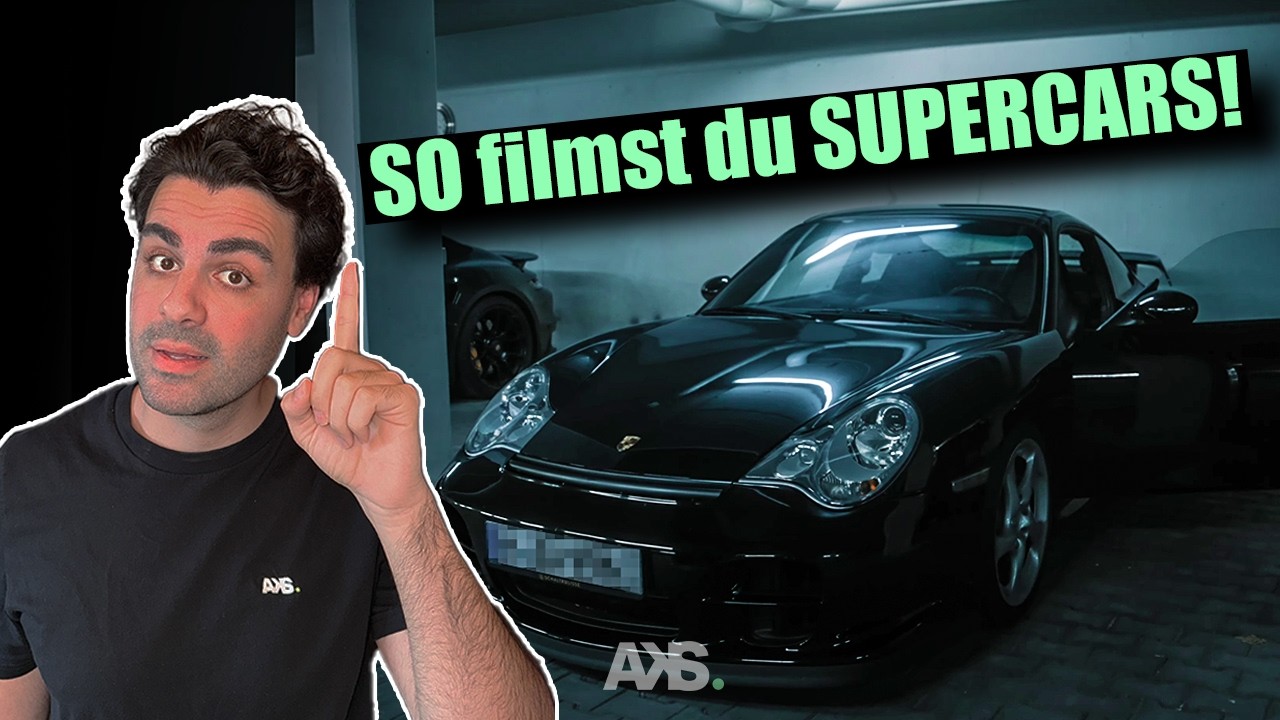 Wie Du SPORTAUTOS filmen und KUNDEN gewinnen kannst | Videography Tutorial (4K)