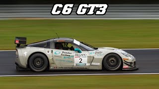 2007 CORVETTE C6 GT3 | LS7 V8 | flybys, acceleration (2007-2019)