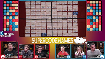 MCDM Plays Super Codenames - Game 1