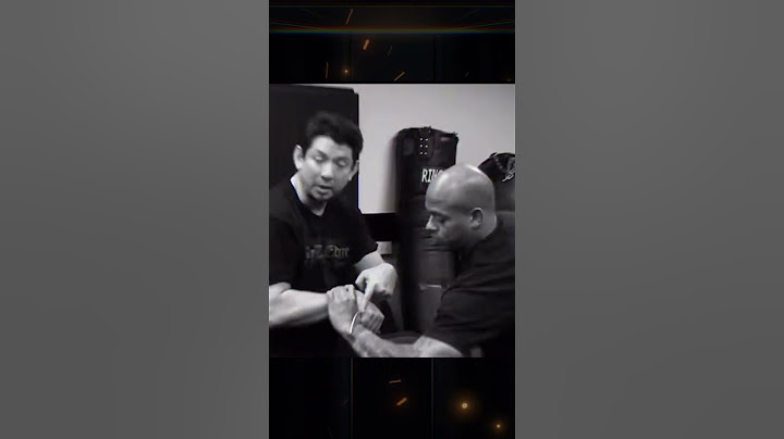 Krav Maga: Practical use of a knife in combat.
