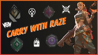 How to Carry with Raze in VALORANT (immortal guide)