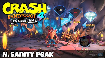 Crash Bandicoot 4 - "N Sanity Peak" Hidden Gem Location