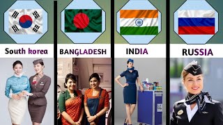 Most beautiful Airhostess uniform  from different countries ||Airhostess uniform|| #viralvideo