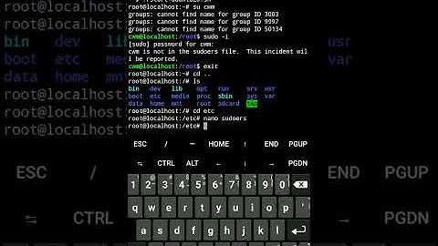 ERROR: user is not in the sudoers file. In Ubuntu 20.04