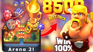 Road To 8500 Trophy - Best Deck Gameplay - Clash Royale