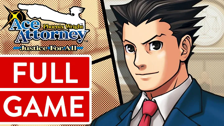 Phoenix Wright Ace Attorney Justice for All PC FULL GAME Longplay Gameplay Walkthrough Playthrough