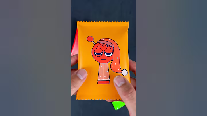 🧡Paper DIY INCREDIBOX sprunki unboxing blind box candy #diy #art #sprunki #candy #unboxing #asmr