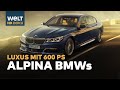 Alpina  luxus bmws mit 600ps  doku