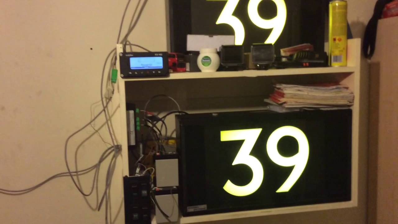 Mobitec Smartblind change (with added switches) - YouTube