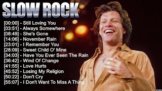 Bon Jovi, Scorpions, Aerosmith, White Lion, Ledzeppelin, The Eagles~ Best Slow Rock Ballads 80s, 90s