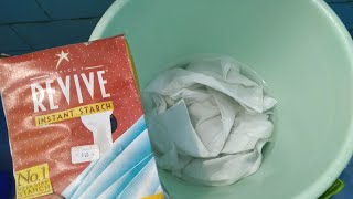 Revive Instant Starch How To Starch Clothes How To Use Revive Instant Starch 