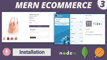 MERN Stack E-Commerce: #3 - Installation of Node.js, MongoDB, Postman, and Editor
