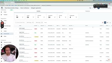 How to manage orders on the attendee table.