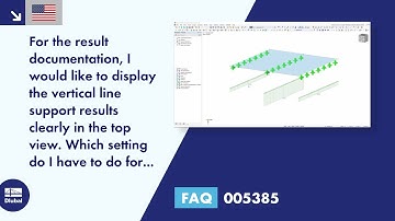 FAQ 005385 | For the result documentation, I would like to display the vertical line support resu...