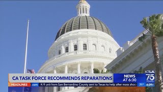 State task force recommends reparations