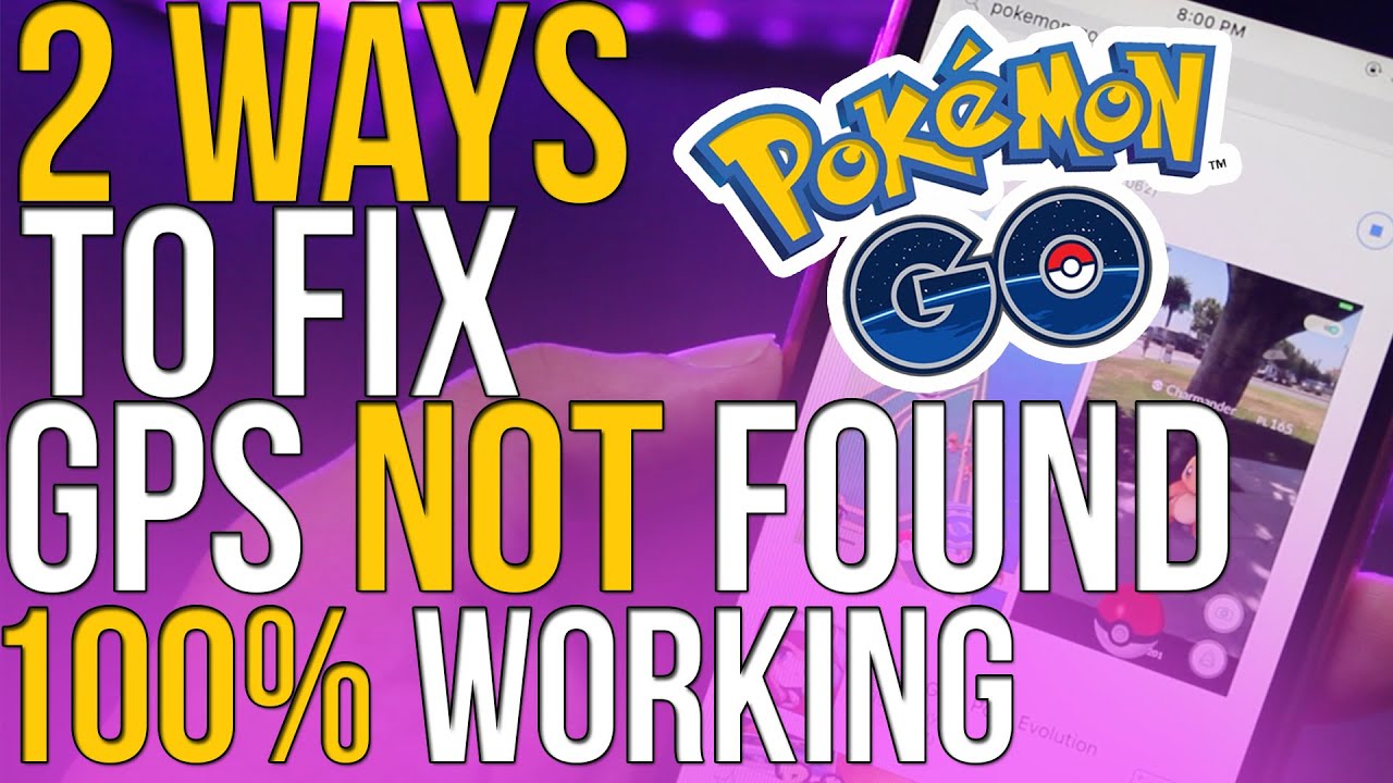 aritmetik interferens Flygtig How to Fix GPS Signal Not Found on Pokemon Go iPhone - YouTube