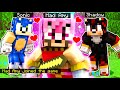 Sonic  shadow meet mad amy in minecraft
