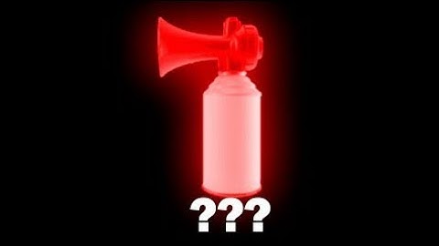 15 Airhorn Sound Variations in 30 Seconds