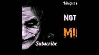 Top 10Joker full status ft..serena safari |Suicide Squad| joker Sentence & Joker Music