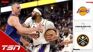 NBA Playoff Highlights: Los Angles Lakers vs. Denver Nuggets