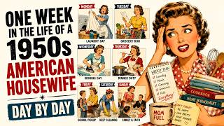 One Week in the Life of a 1950s American Housewife — Day by Day