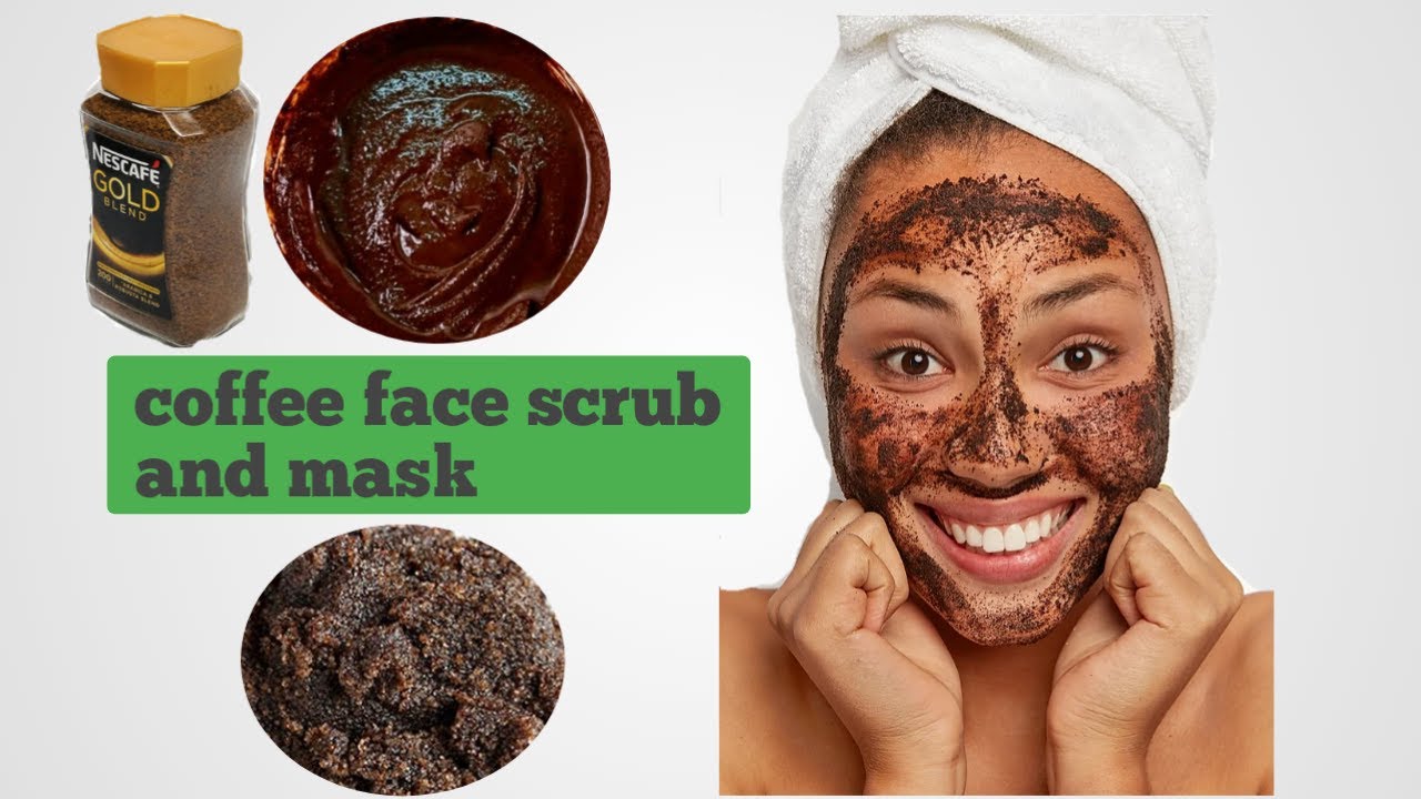 Coffee Face Scrub & Mask Homemade Coffee Scrub & mask Remove suntan