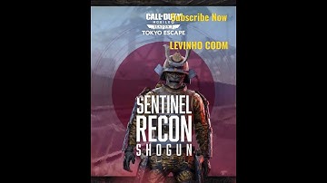 ⚔ 💮 Sentinel Recon - Shogun is here!#CODMobile LEVINHO CODM #blackopscoldwar #warzone